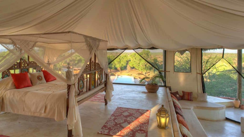 Chambre au Sasaab Lodge