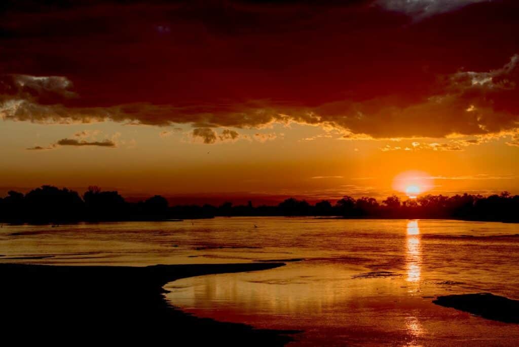 rivière du parc zambèze