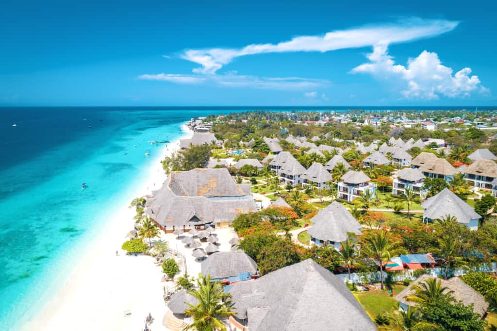 Nungwi Beach in Zanzibar, Tanzania