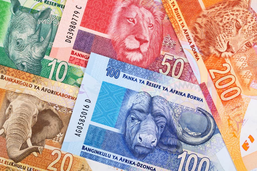 South African money: the rand